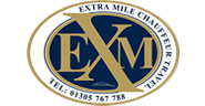 The logo for the extra mile club showcases a unique design that captures the essence of going beyond expectations.